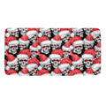 Christmas Santa Skull Pattern Print Towel