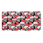 Christmas Santa Skull Pattern Print Towel