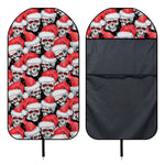 Christmas Santa Skull Pattern Print Waterproof Car Seat Cover