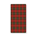 Christmas Scottish Tartan Pattern Print Baby Crib Sheet