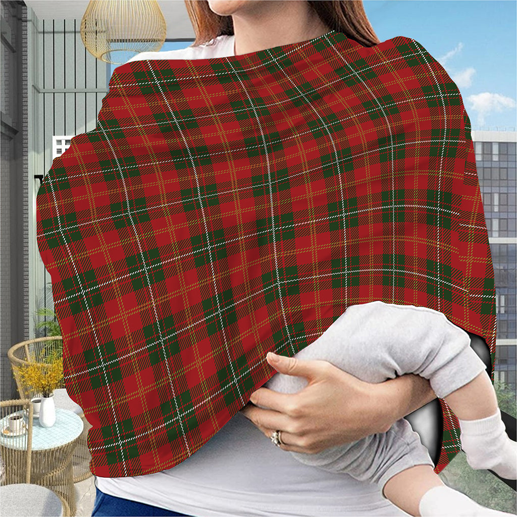 Christmas Scottish Tartan Pattern Print Baby Seat Cover