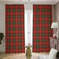 Christmas Scottish Tartan Pattern Print Dimout Pencil Pleat Curtains