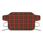 Christmas Scottish Tartan Pattern Print Car Windshield Snow Cover