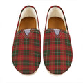 Christmas Scottish Tartan Pattern Print Casual Shoes