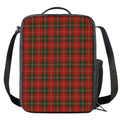 Christmas Scottish Tartan Pattern Print Crossbody Lunch Bag
