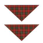 Christmas Scottish Tartan Pattern Print Dog Bandana