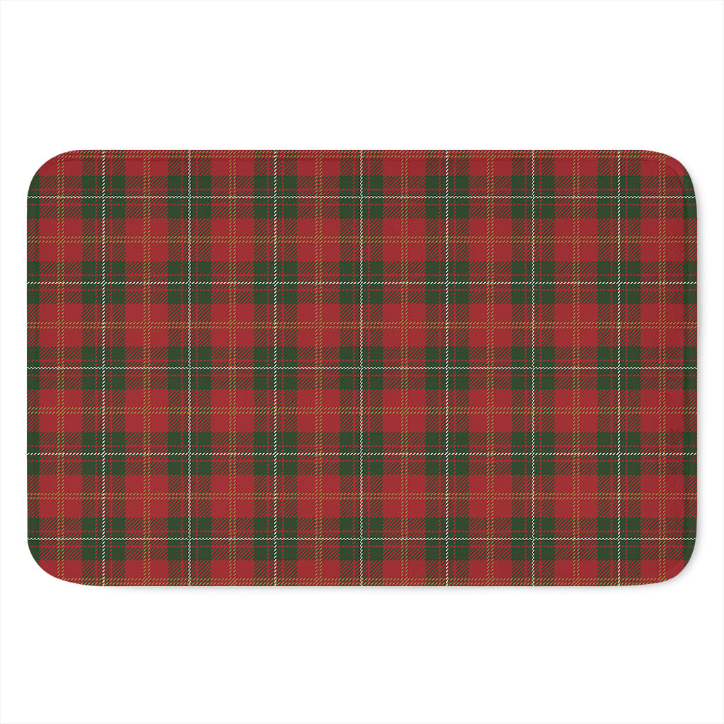 Christmas Scottish Tartan Pattern Print Indoor Door Mat