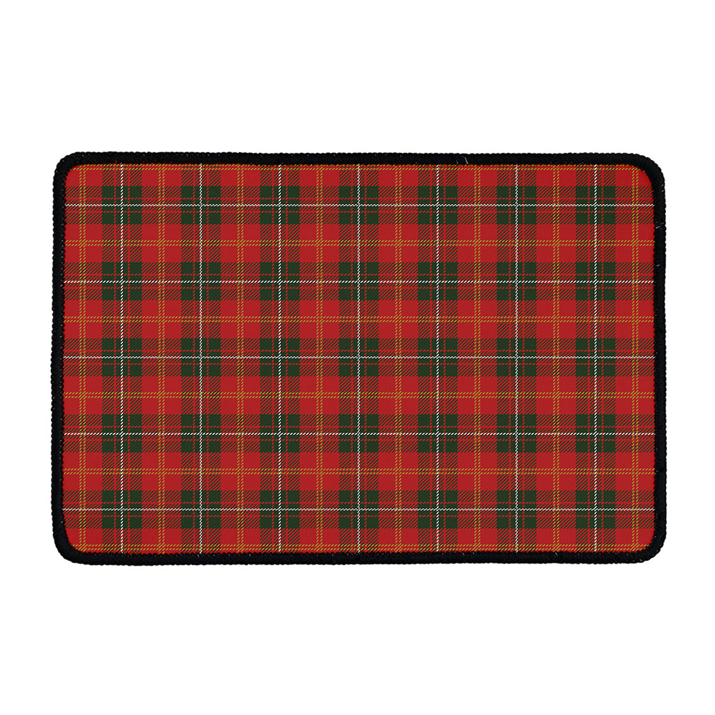 Christmas Scottish Tartan Pattern Print Kitchen Mat