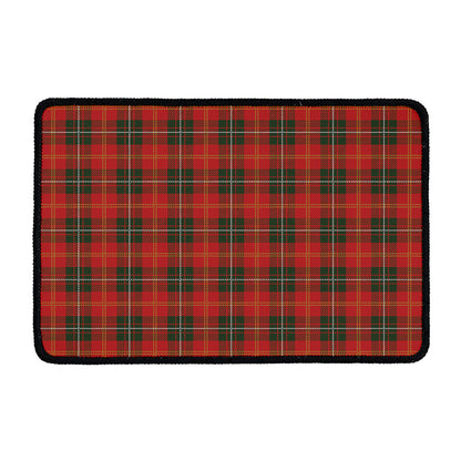 Christmas Scottish Tartan Pattern Print Kitchen Mat