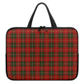 Christmas Scottish Tartan Pattern Print Laptop Sleeve With Handle