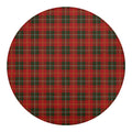 Christmas Scottish Tartan Pattern Print Round Blanket
