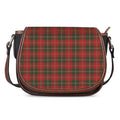 Christmas Scottish Tartan Pattern Print Saddle Bag