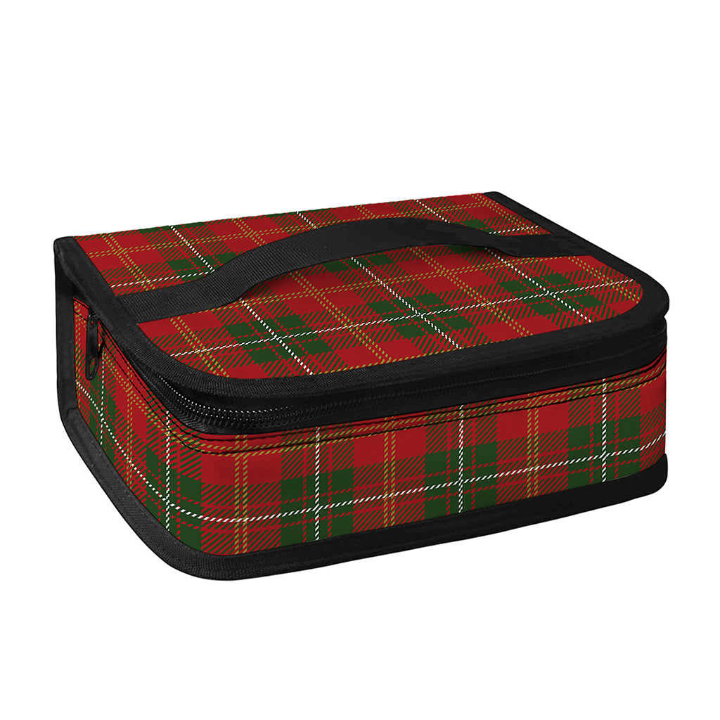 Christmas Scottish Tartan Pattern Print Small Lunch Bag