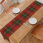 Christmas Scottish Tartan Pattern Print Table Runner