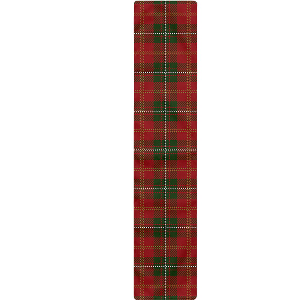 Christmas Scottish Tartan Pattern Print Table Runner