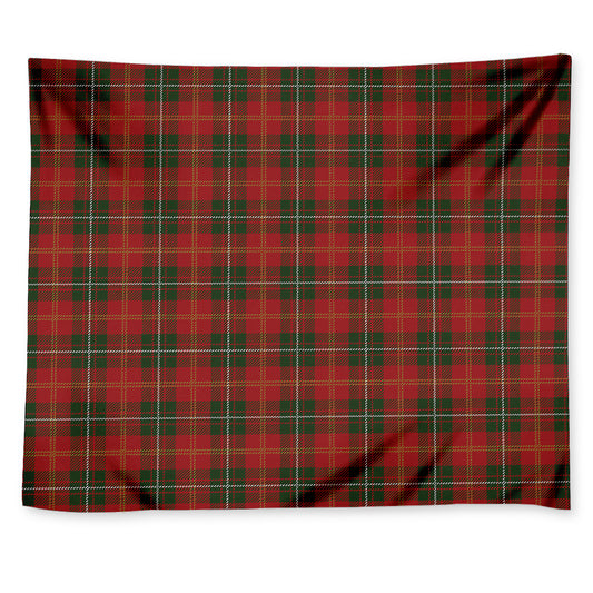 Christmas Scottish Tartan Pattern Print Tapestry