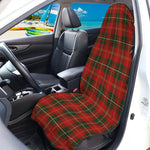 Christmas Scottish Tartan Pattern Print Waterproof Car Seat Cover