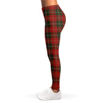 Christmas Scottish Tartan Pattern Print Women's Leggings