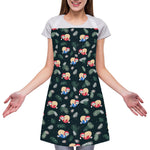 Christmas Sleeping Sloths Pattern Print Adjustable Apron