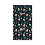 Christmas Sleeping Sloths Pattern Print Baby Crib Sheet