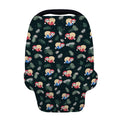 Christmas Sleeping Sloths Pattern Print Baby Seat Cover