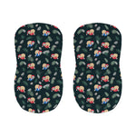 Christmas Sleeping Sloths Pattern Print Bar Stool Covers