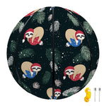 Christmas Sleeping Sloths Pattern Print Basketball