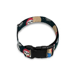 Christmas Sleeping Sloths Pattern Print Dog Collar