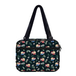 Christmas Sleeping Sloths Pattern Print Double Strap Bible Bag