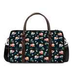 Christmas Sleeping Sloths Pattern Print Duffle Bag
