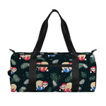Christmas Sleeping Sloths Pattern Print Gym Bag