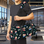 Christmas Sleeping Sloths Pattern Print Gym Bag