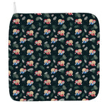 Christmas Sleeping Sloths Pattern Print Hand Towel