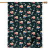 Christmas Sleeping Sloths Pattern Print House Flag