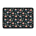 Christmas Sleeping Sloths Pattern Print Kitchen Mat