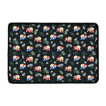 Christmas Sleeping Sloths Pattern Print Kitchen Mat
