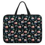 Christmas Sleeping Sloths Pattern Print Laptop Sleeve With Handle