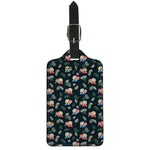 Christmas Sleeping Sloths Pattern Print Luggage Tag