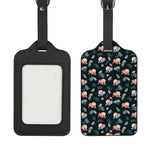 Christmas Sleeping Sloths Pattern Print Luggage Tag