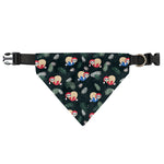 Christmas Sleeping Sloths Pattern Print Over The Collar Dog Bandana