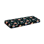 Christmas Sleeping Sloths Pattern Print Piano Keyboard Cover