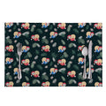 Christmas Sleeping Sloths Pattern Print Placemat
