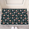 Christmas Sleeping Sloths Pattern Print Rubber Doormat