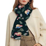 Christmas Sleeping Sloths Pattern Print Scarf