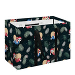 Christmas Sleeping Sloths Pattern Print Utility Tote Bag