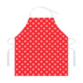 Christmas Snowflake Pattern Print Adjustable Apron