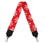 Christmas Snowflake Pattern Print Bag Strap