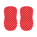 Christmas Snowflake Pattern Print Bar Stool Covers