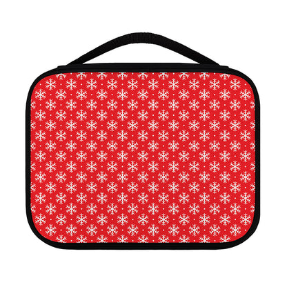 Christmas Snowflake Pattern Print Classic Bible Case
