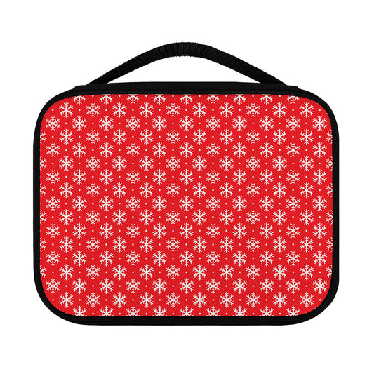 Christmas Snowflake Pattern Print Classic Bible Case
